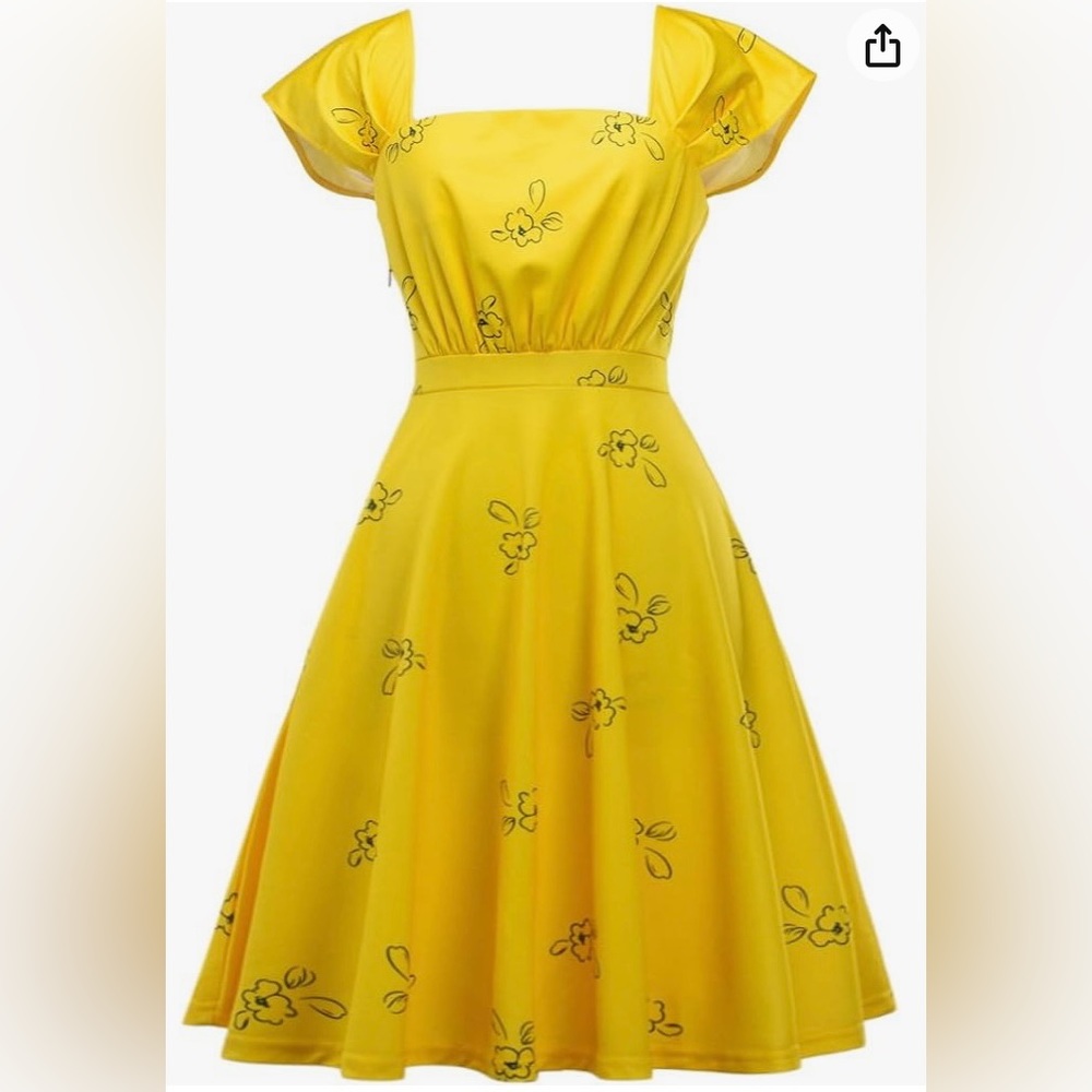 La La Land Yellow Dress